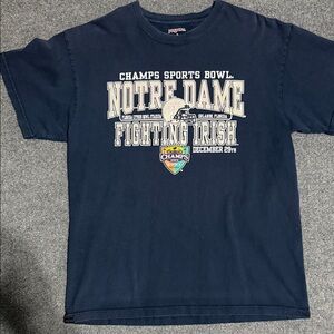 Jansport Navy Blue Notre Dame Fighting Irish Tee